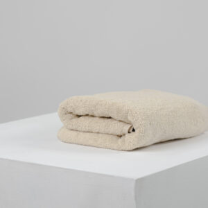 JIYA Plush Badetuch 50x80cm Sanddüne Beige 700gsm