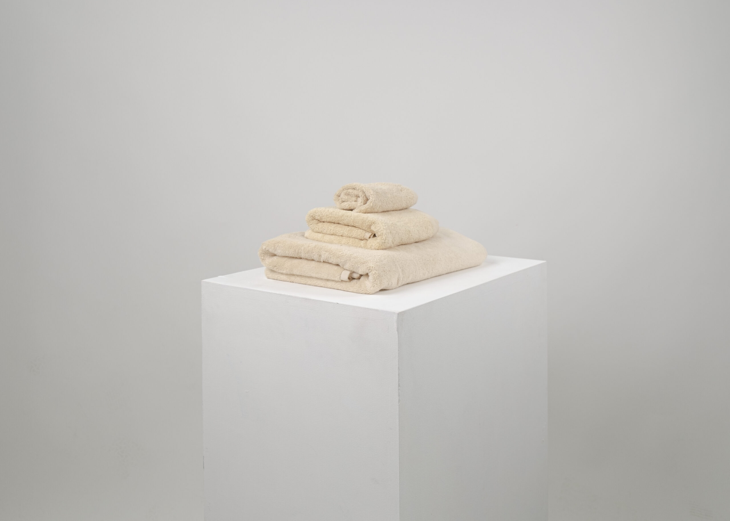 JIYA Plush Badetuch 76x152cm Sanddüne Beige 700gsm – Bild 6