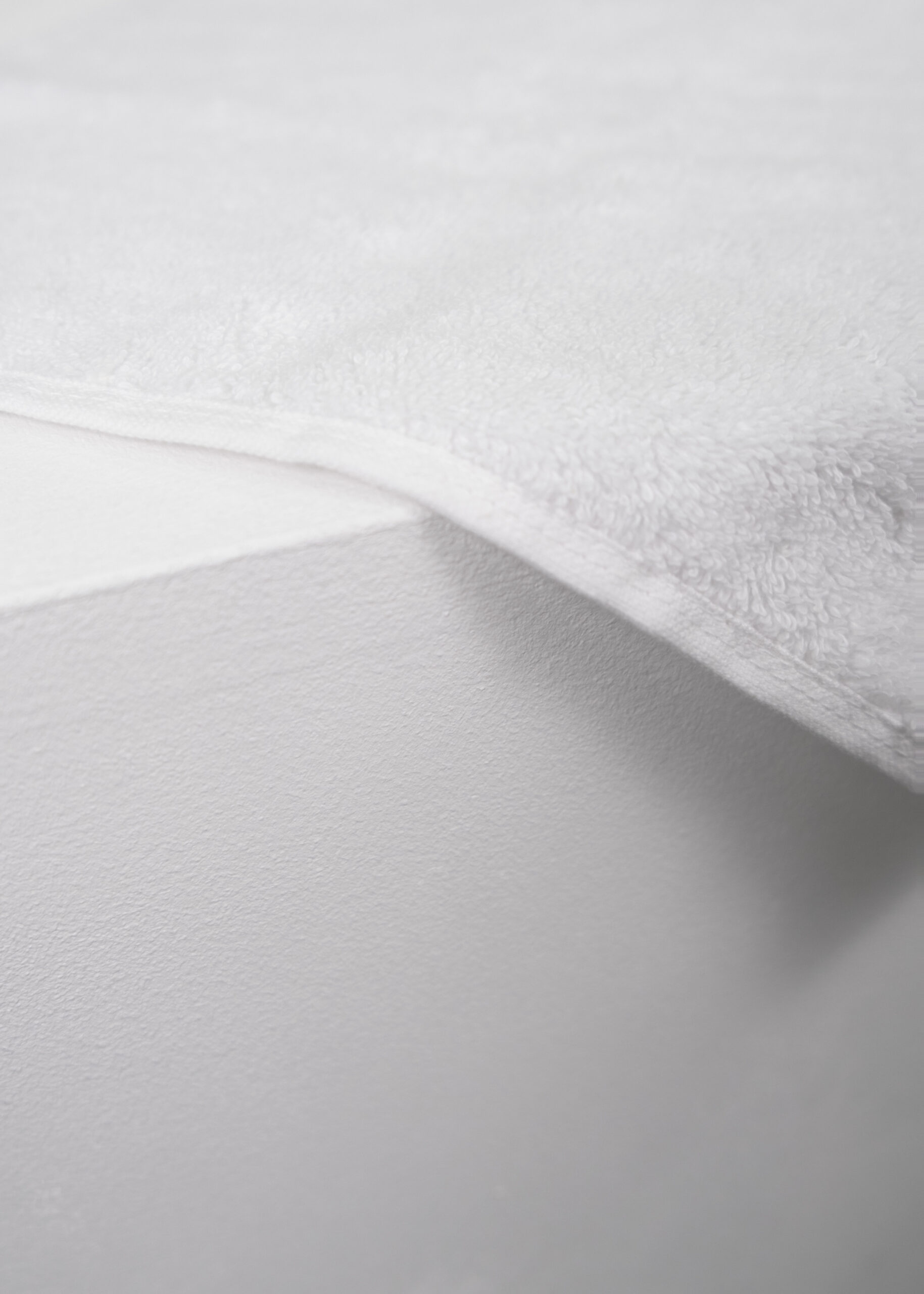 JIYA Plush Badetuch 76x152cm Opal Weiss 700gsm – Bild 2