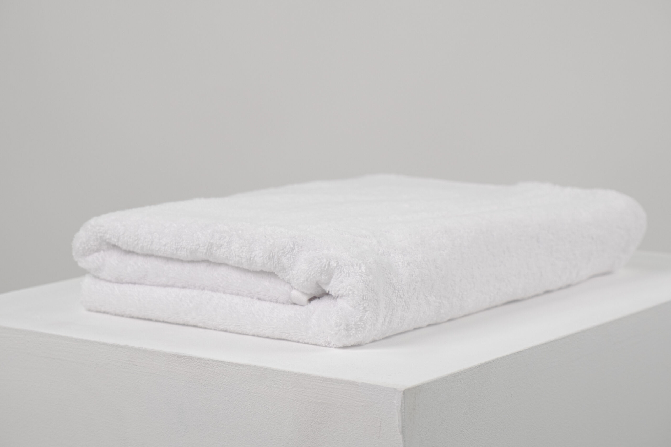 JIYA Plush Badetuch 76x152cm Opal Weiss 700gsm