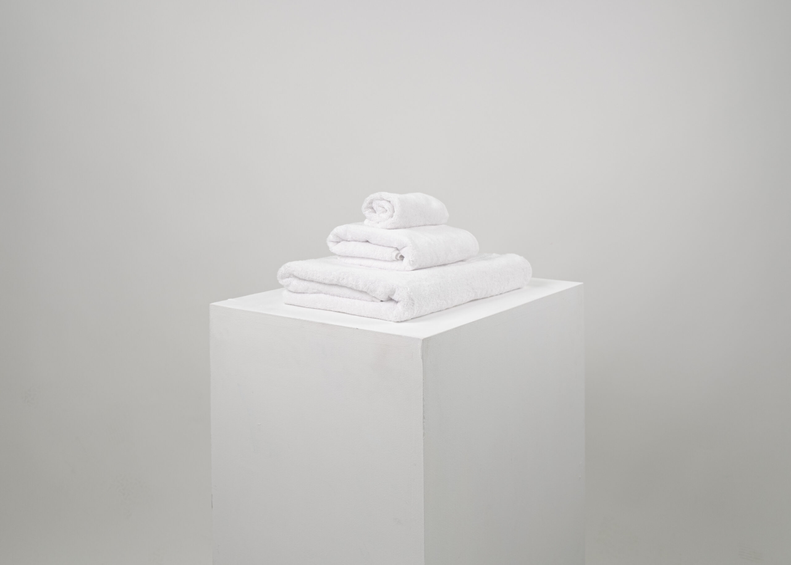 JIYA Plush Badetuch 76x152cm Opal Weiss 700gsm – Bild 6