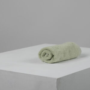 JIYA Plush Badetuch 30x30cm Morgentau Grün 700gsm