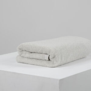 JIYA Pure SPA Badetuch 50x110cm Alabaster Grau 700gsm